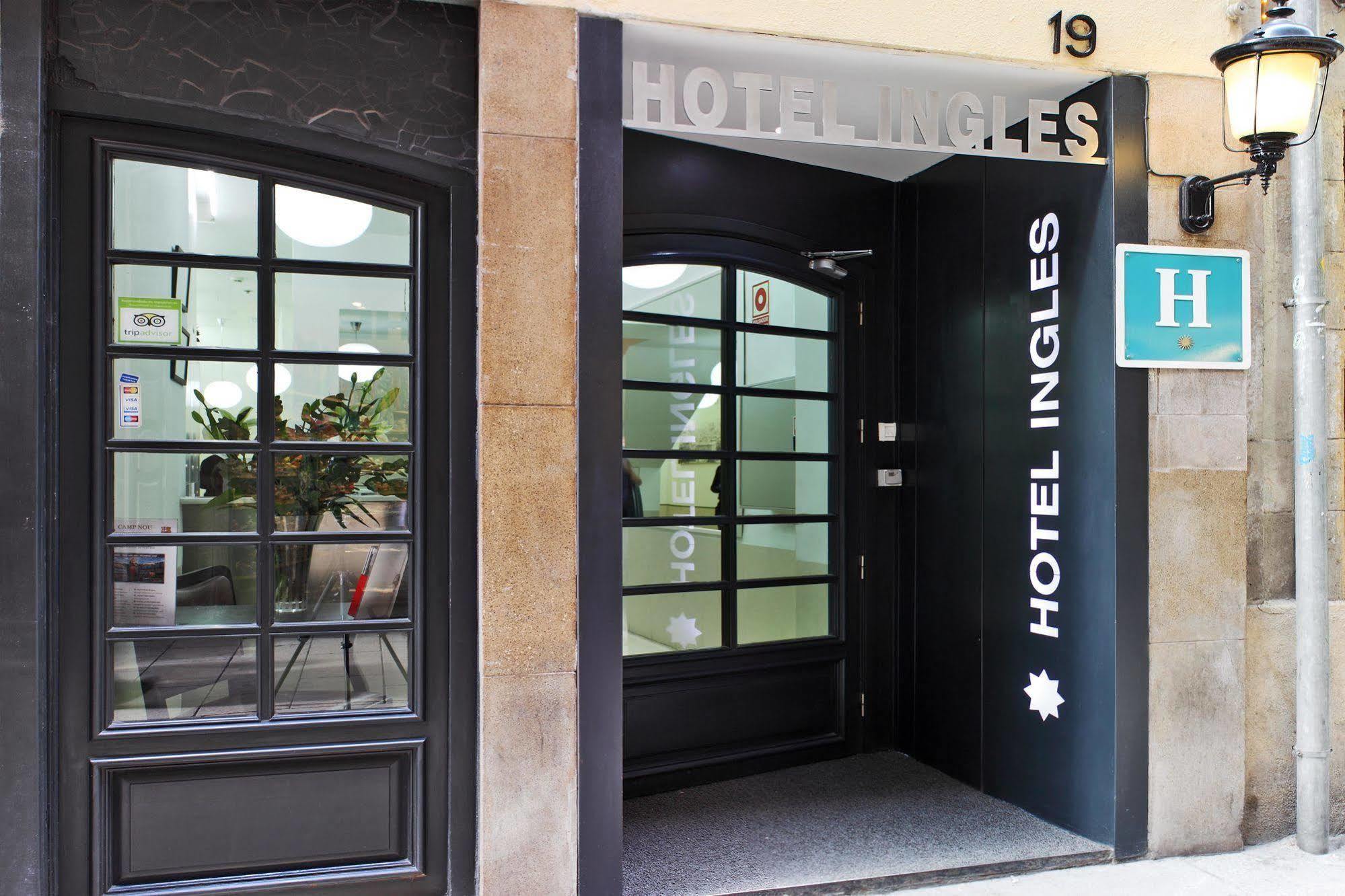 ברצלונה Hotel Ingles מראה חיצוני תמונה